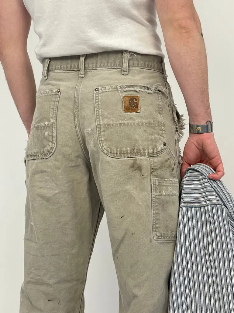 Distressed Carhartt Double Knee