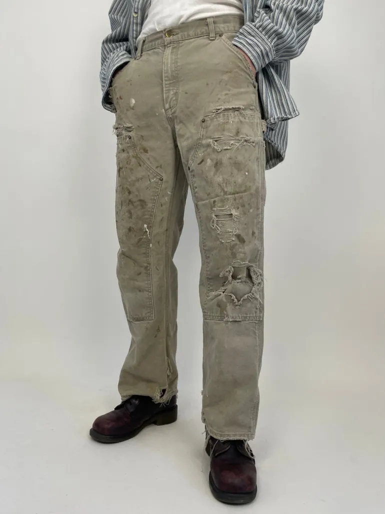 Distressed Carhartt Double Knee