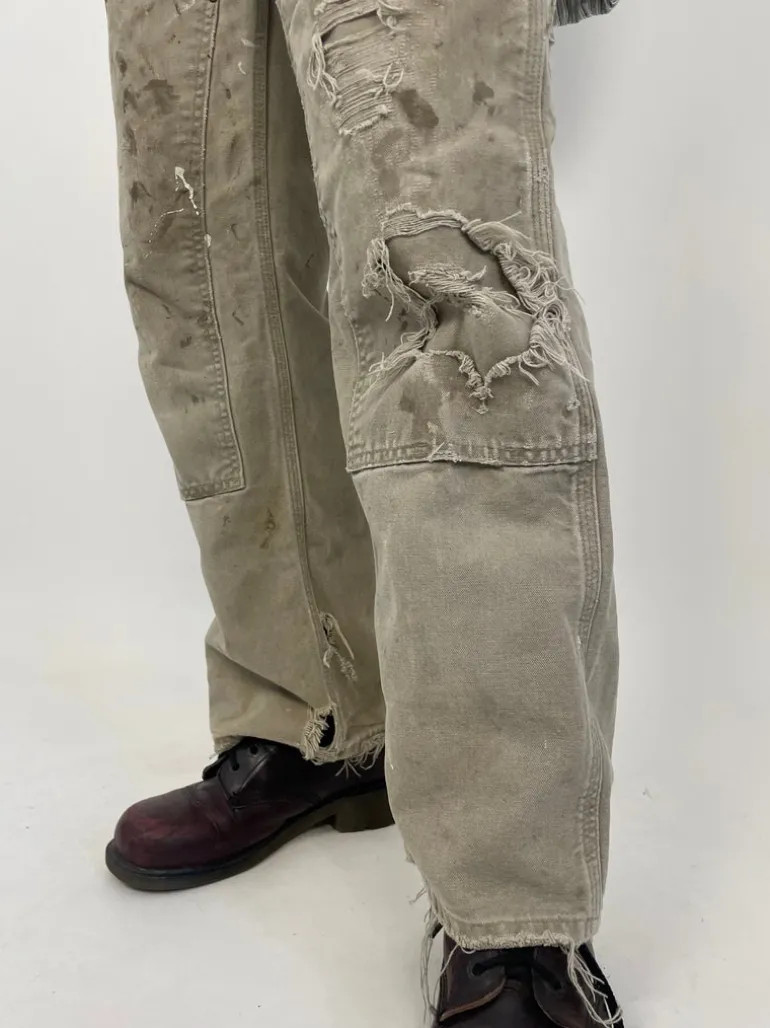 Distressed Carhartt Double Knee