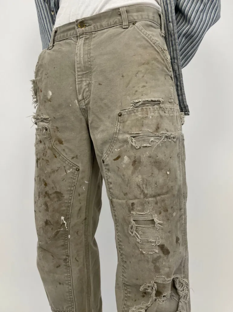 Distressed Carhartt Double Knee