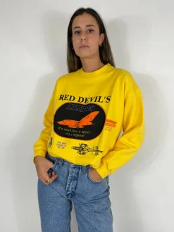 Felpa Red Devil’s anni ‘80