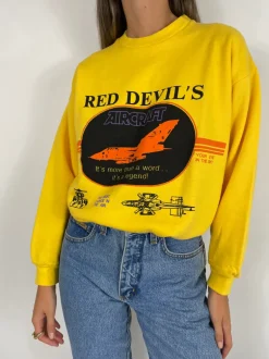 Felpa Red Devil’s anni ‘80