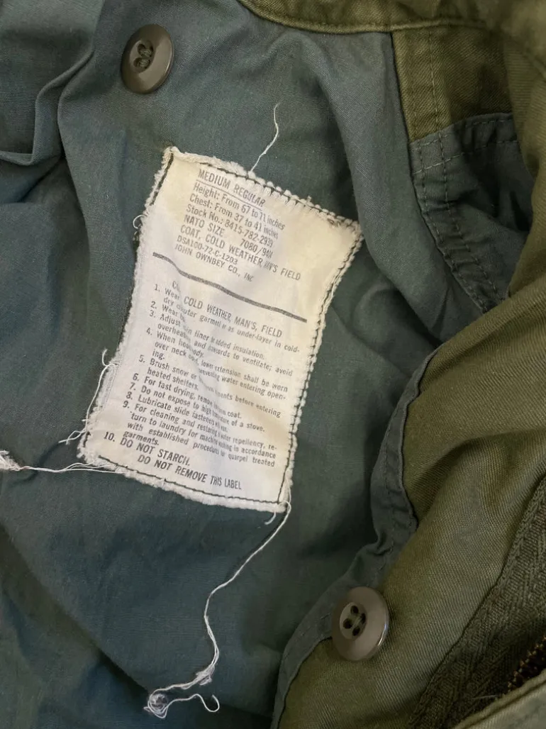 Field Jacket M-65 Us. Army