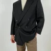 Giacca anni '70 in cashmere e lana