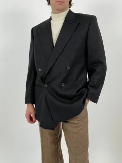 Giacca anni '70 in cashmere e lana