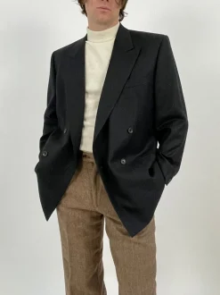 Giacca anni '70 in cashmere e lana
