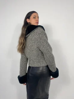 Giacca cropped vintage