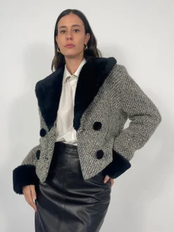 Giacca cropped vintage