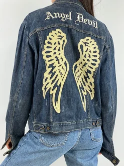 Giacca di jeans Angel&Devil