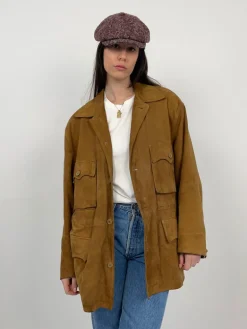 Giacca in camoscio vintage