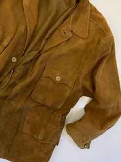 Giacca in camoscio vintage