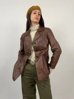 Giacca in vera pelle