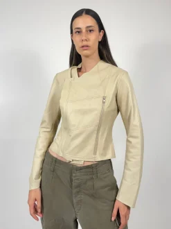 Giacca Michiko Koshino in pelle