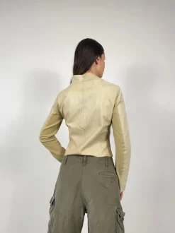 Giacca Michiko Koshino in pelle