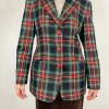 Giacca Tartan pura lana