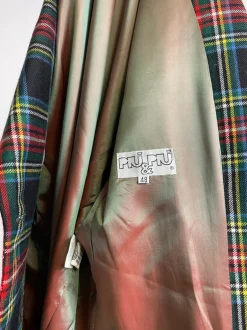 Giacca Tartan pura lana