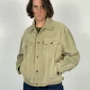 Giacca vintage in camoscio