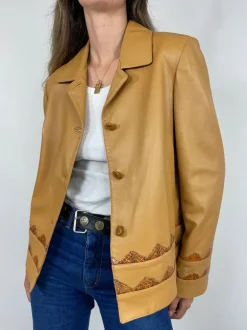 Giacca vintage in nappa