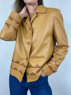 Giacca vintage in nappa