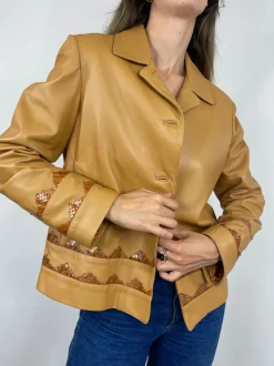 Giacca vintage in nappa