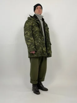 Giaccone camouflage Russo anni '80