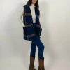 Gilet aperto in lana