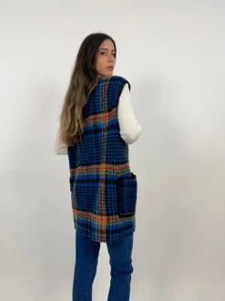 Gilet aperto in lana