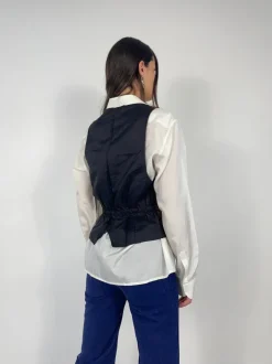 Gilet damascato anni '60