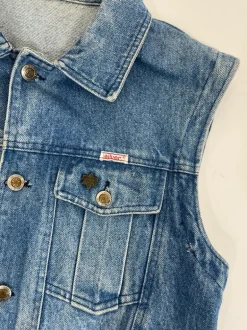 Gilet denim Silver anni '70