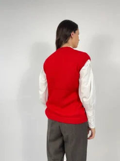 Gilet handmade in lana