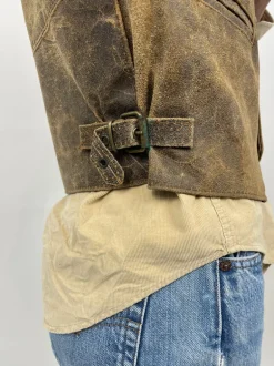 Gilet Motor Ride Hard Cycles anni '70