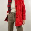 Giubbotto vintage con fodera in lana tartan