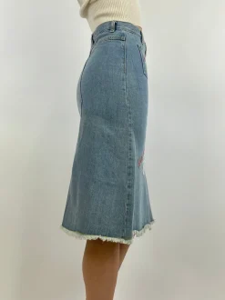 Gonna Benetton jeans 1990s