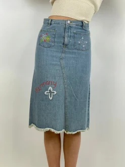 Gonna Benetton jeans 1990s