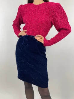 Gonna jacquard anni '80
