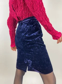 Gonna jacquard anni '80