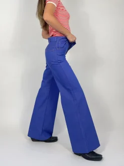 Jeans a zampa anni '70