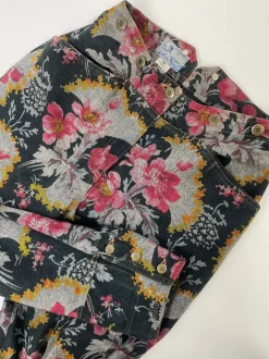 Jeans Kenzo anni '80 fantasia a fiori