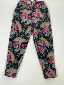 Jeans Kenzo anni '80 fantasia a fiori