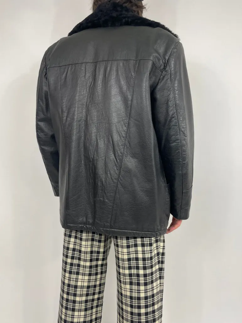 Leather jacket
