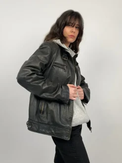 Leather jacket anni '80
