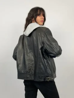 Leather jacket anni '80