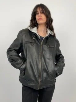 Leather jacket anni '80