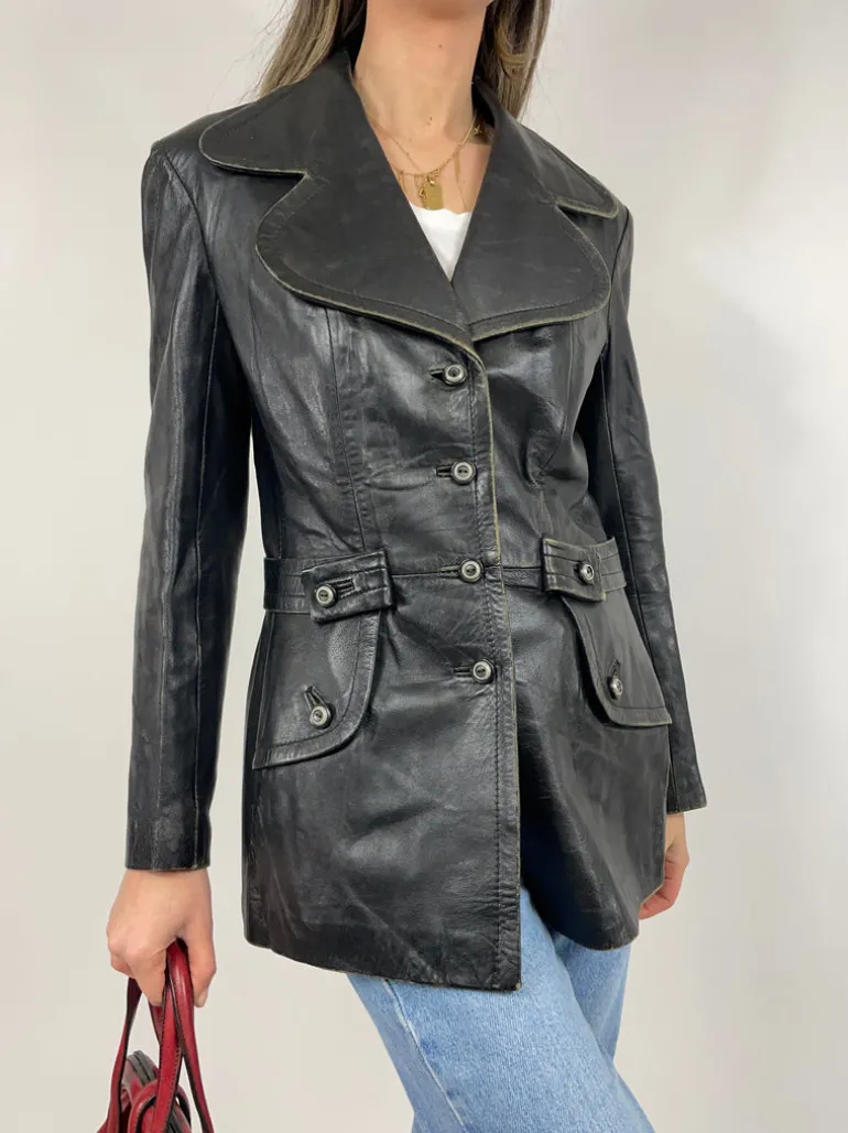Leather jacket anni ‘60