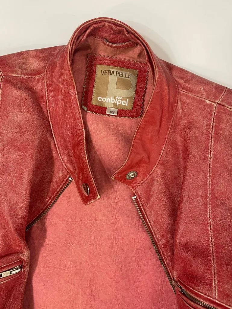Leather Jacket Conbipel