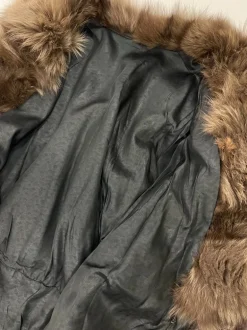 Leather jacket e pelliccia