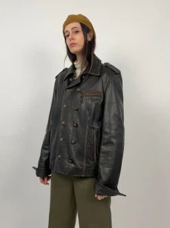 Lether jacket anni '80