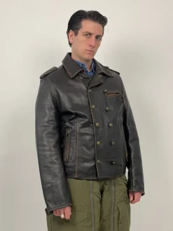 Lether jacket anni '80