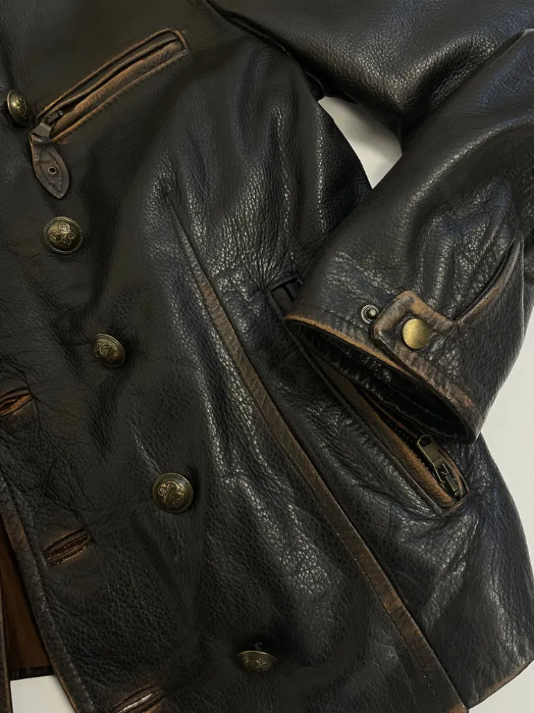 Lether jacket anni '80