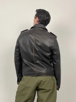 Lether jacket anni '80